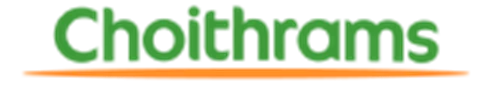 ChoiTrams logo featuring green text with an orange underline on a white background.