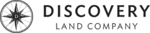 Black text logo for Discovery Land Company, featuring the words "Rental Plus" prominently displayed.
