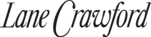 Lane Crawford logo displayed prominently in black against a white background, indicating a retail event.
