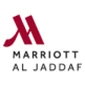 Marriott Al Jaddaf logo in red and black, representing the hospitality brand's identity.