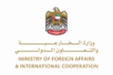 Emblem of the Ministry of Foreign Affairs, featuring gold, red, and green elements on a white background.