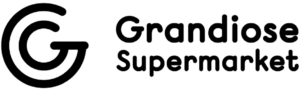 Black logo featuring the word
