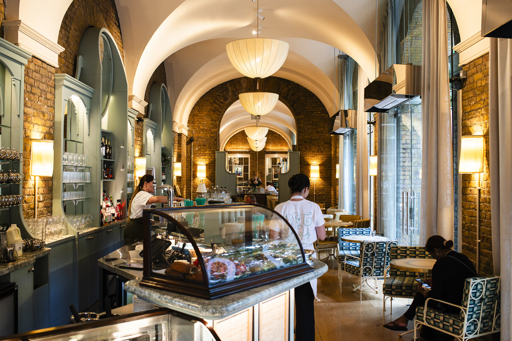 cafe linea interior for a case study