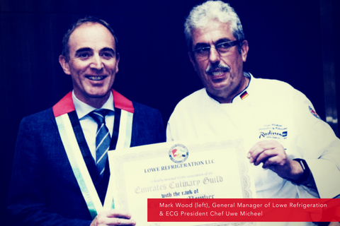 Lowe Refrigeration is the Newest Member of the Emirates Culinary Guild!