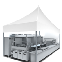 Tented Temporary Kitchens