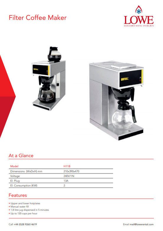 H11B Filter Coffee Maker H11B Spec Sheet.jpg