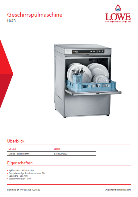 H47B Lowe Rental H47B Under counter dishwasher.jpg