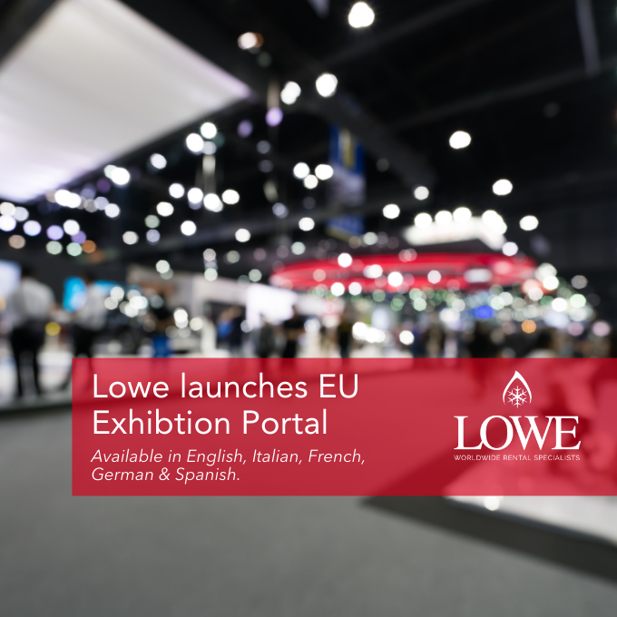 Lowe Rental Launches European Exhibitor Portal