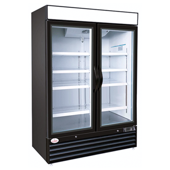 Upright Glass Door Freezers Hire  Display Freezers - Cross Rental Services