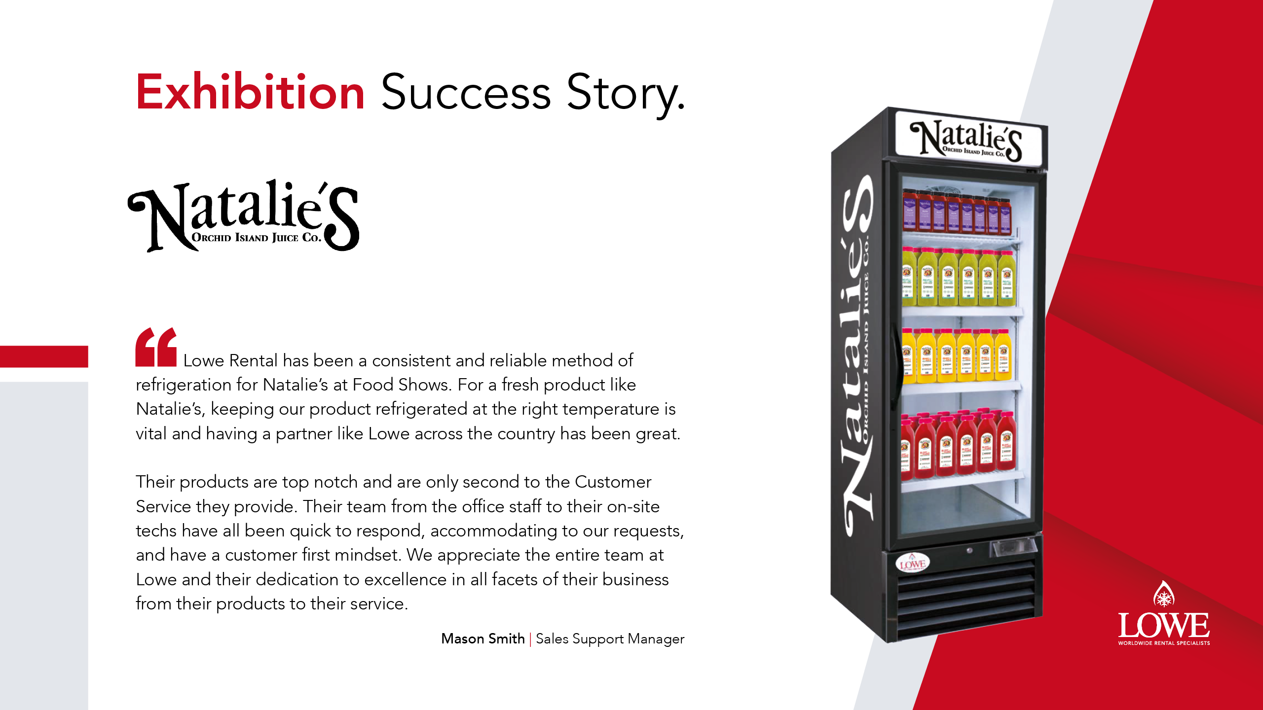 Exhibition Success Story: Natalie's Orchid Island Juice Co.