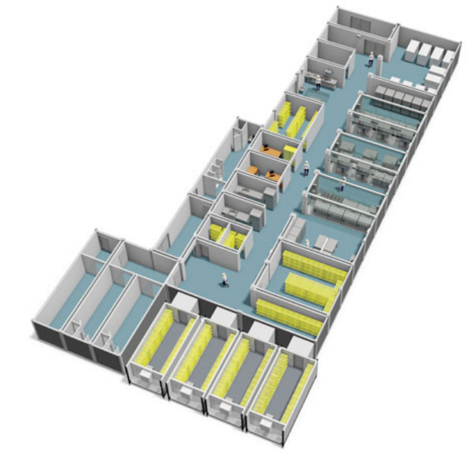 Large Scale Modular Kitchens