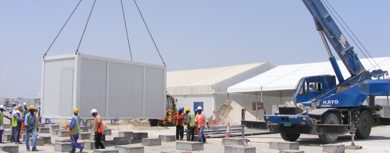 Temporary Kitchens Success Story: Saadiyat Island
