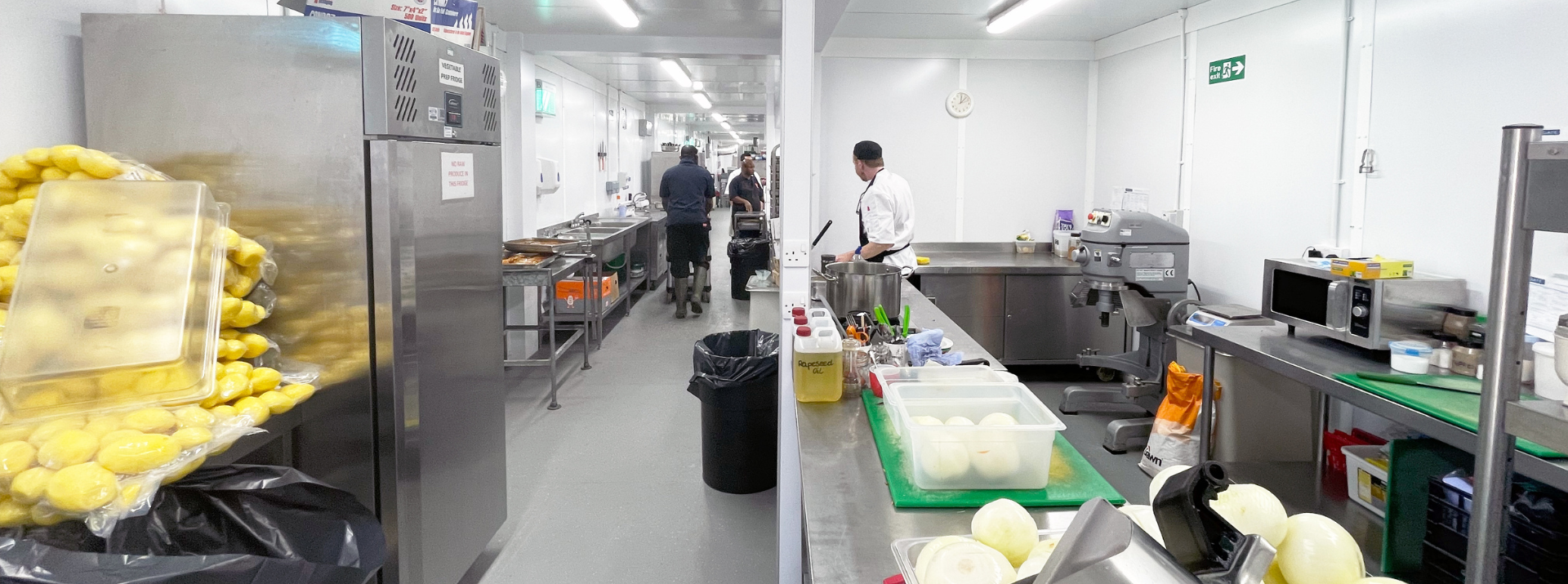 Modular Temporary Kitchens