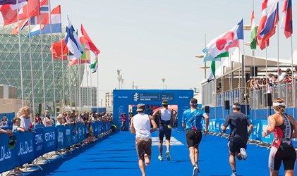 Triumph on the Track: Lowe Rental's Winning Role at the World Triathlon Championship Series Abu Dhabi 2021