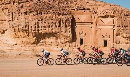 Pedaling Competition: Lowe Rental's Support for the Saudi Tour, Riyadh, Saudi Arabia"