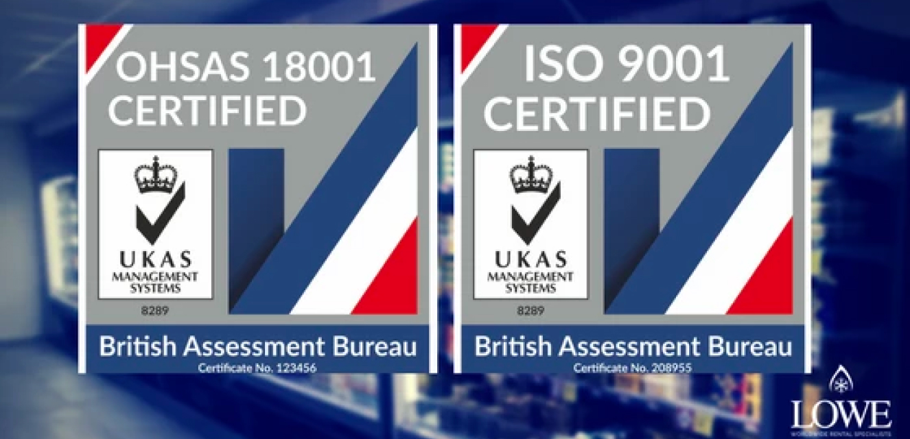 Lowe Achieve ISO 9001 and 18001 Accreditation