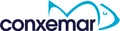 Conxemar exhibition logo featuring a stylised fish design in blue and dark blue colours.