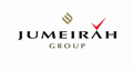 Jumeirah Group logo featuring gold and red accents, representing the brand's identity in temporary kitchens.