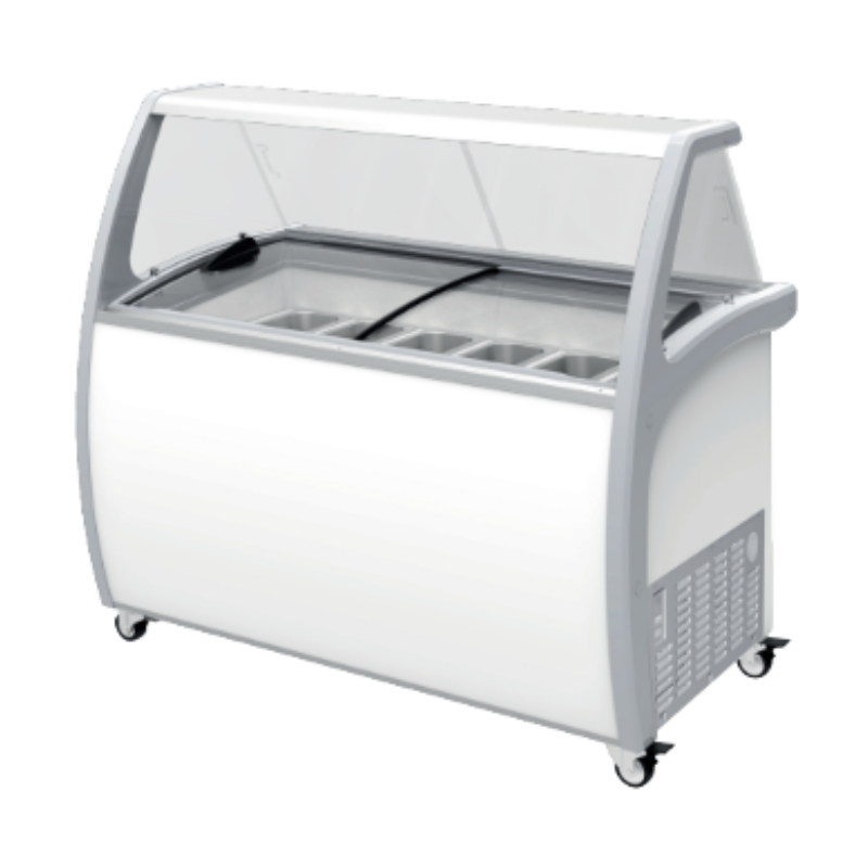 E5 Soft Scoop Ice Cream Display Freezer